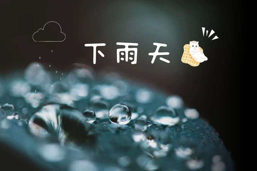  下雨的日子，你会想什么？