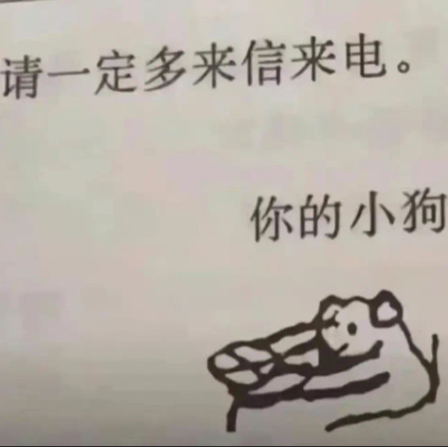 你的小狗