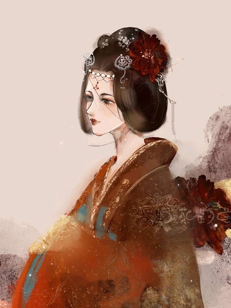 白羽摘雕弓