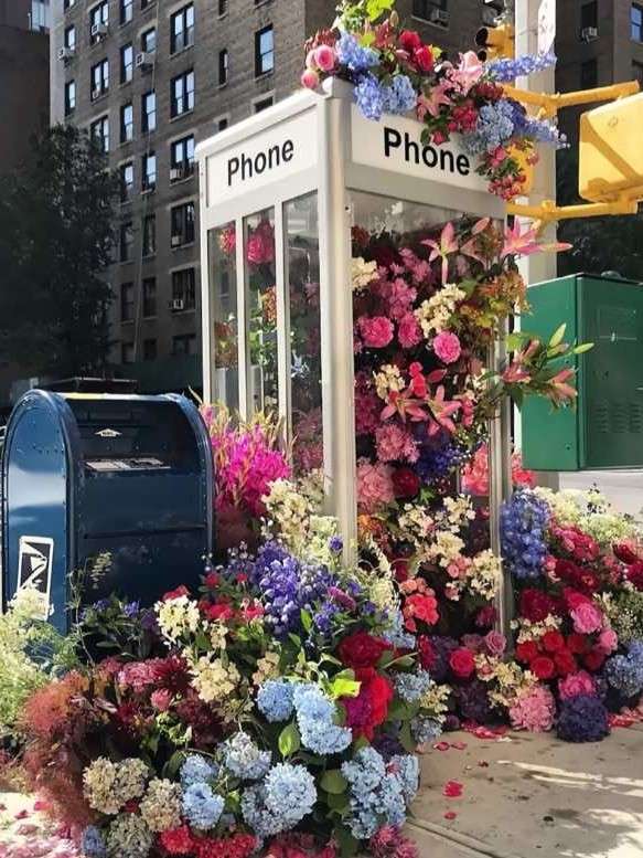 港尾花店.