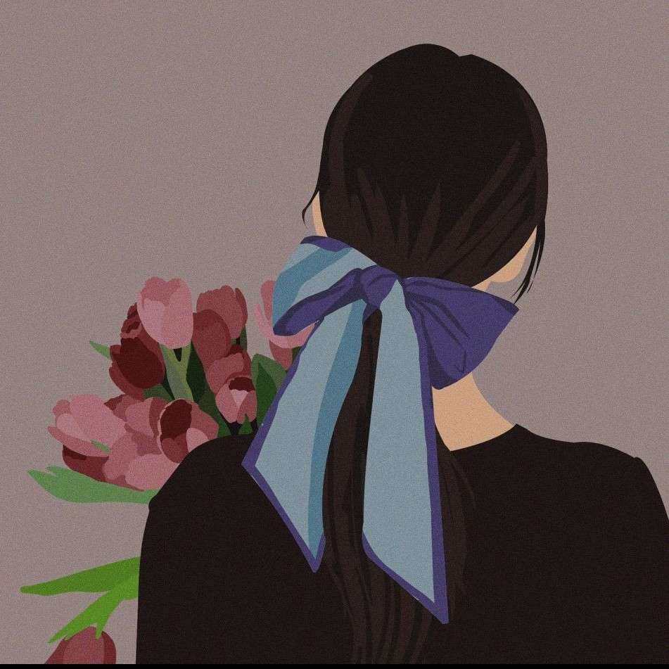捧着风的少女