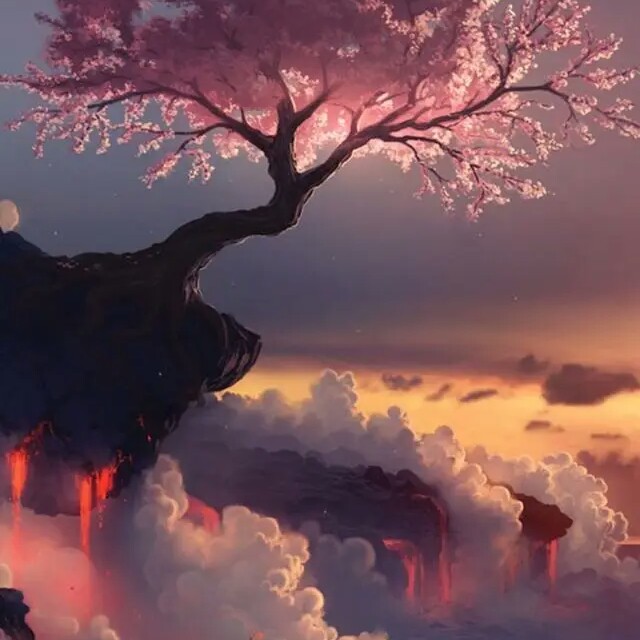 暮色的晚风