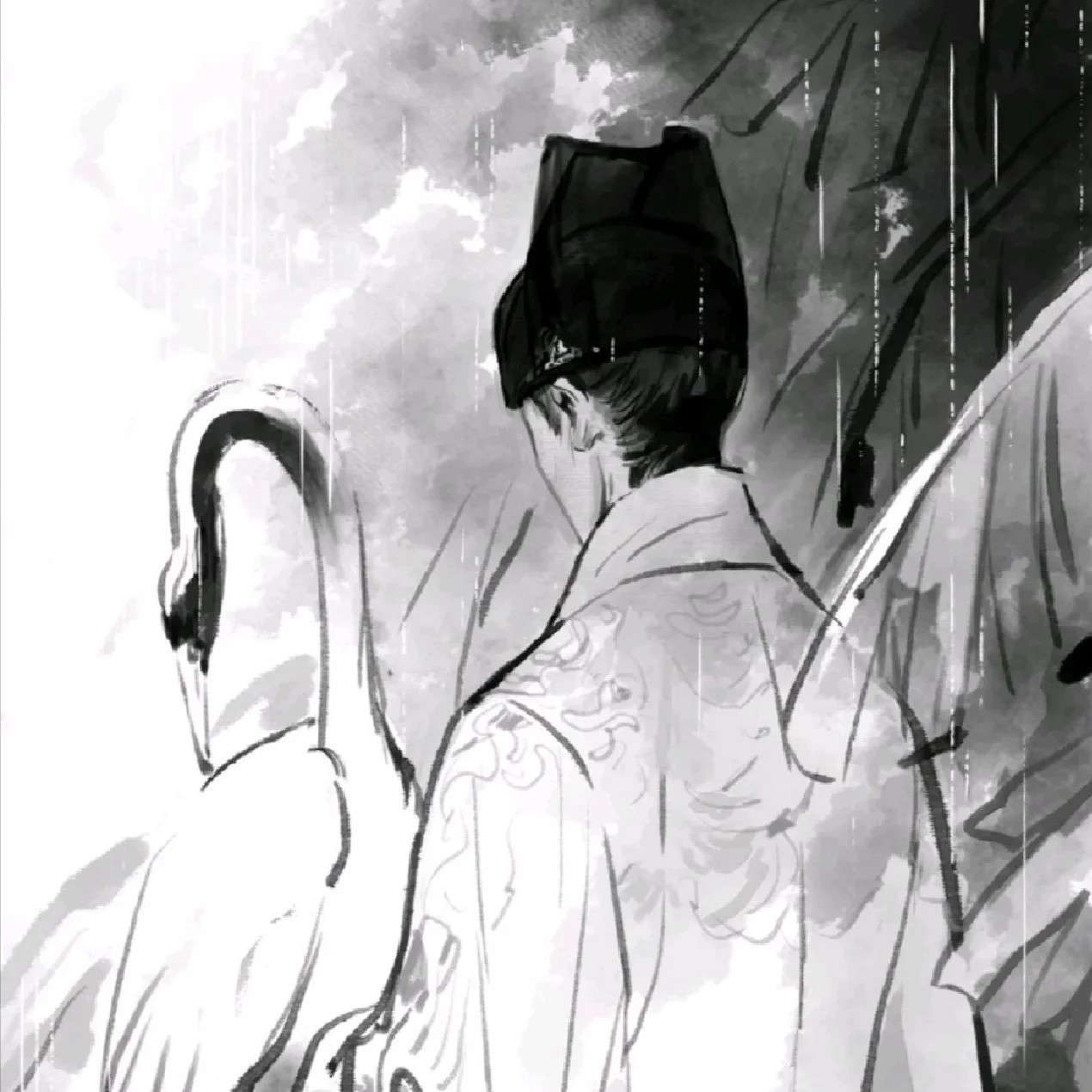 窥鹤