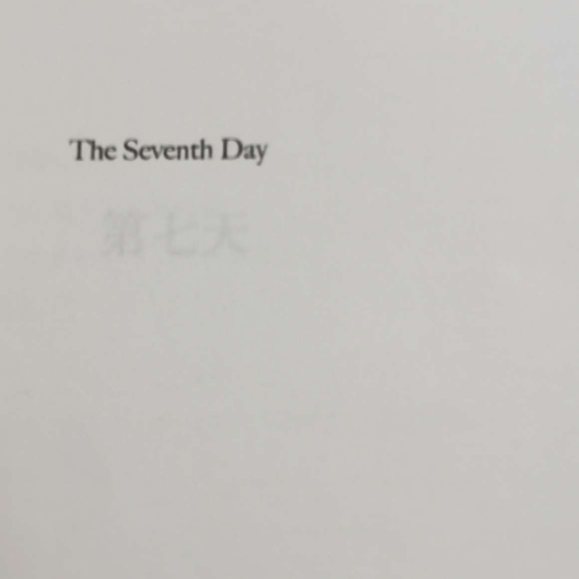 《第七天》