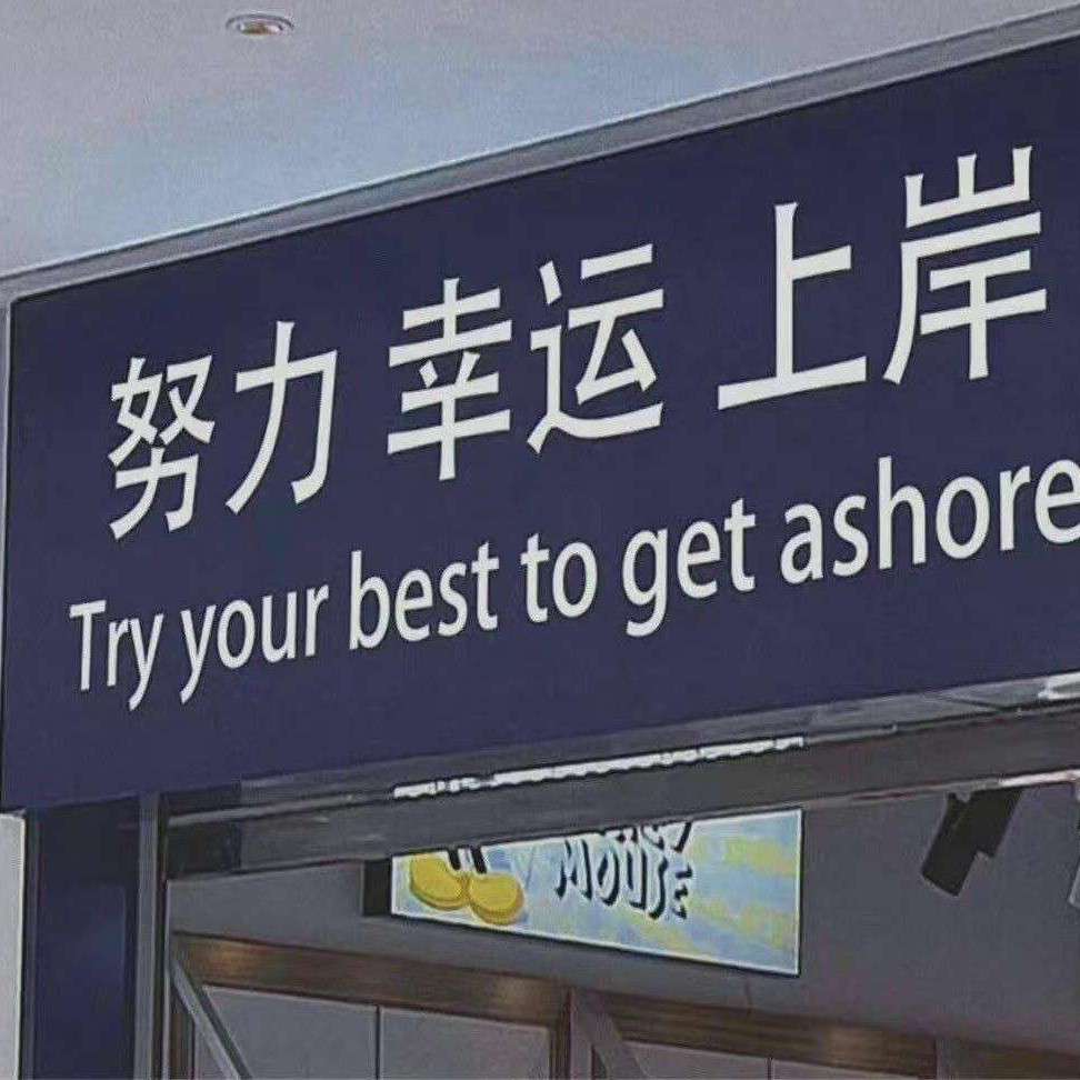 我们一起上岸
