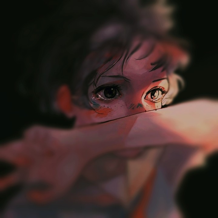 我……