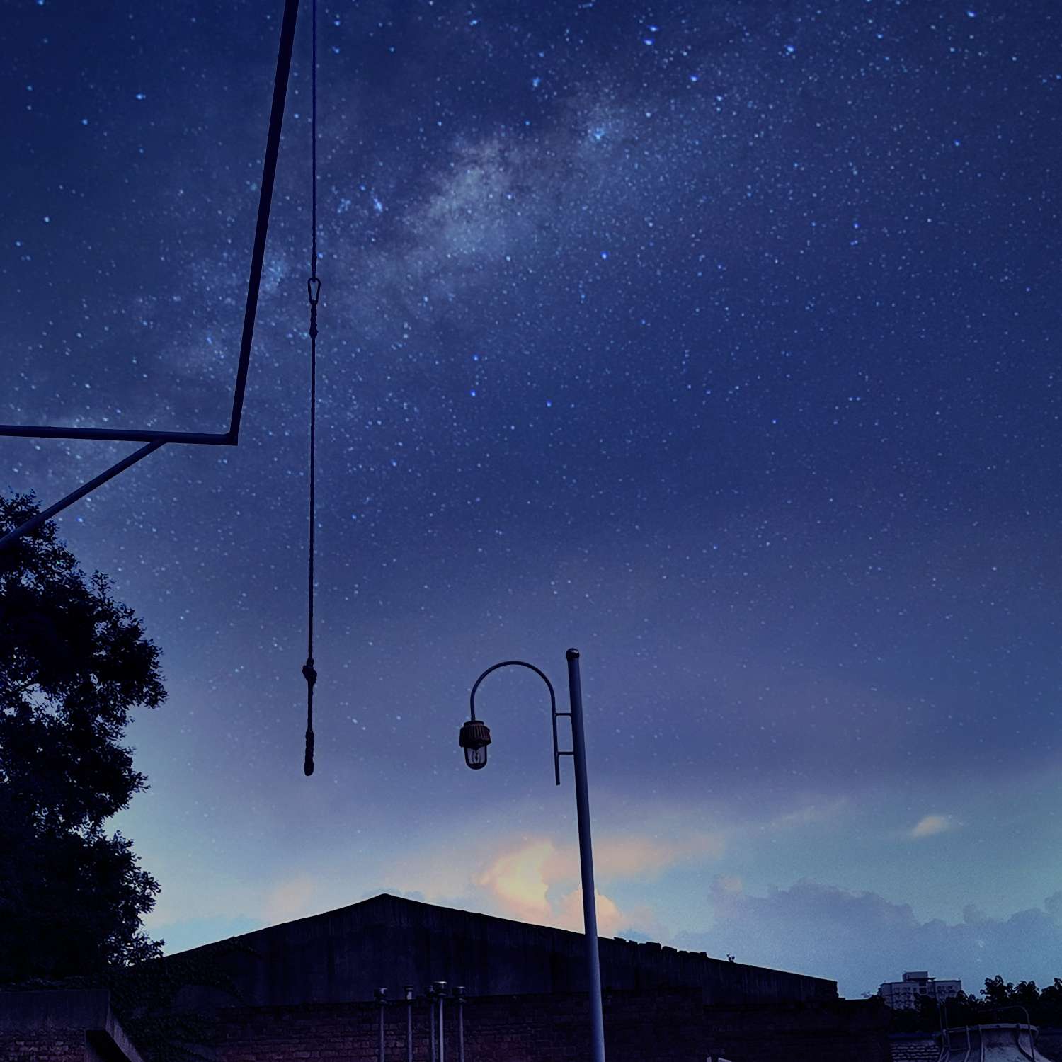 喜欢夜，却怕黑