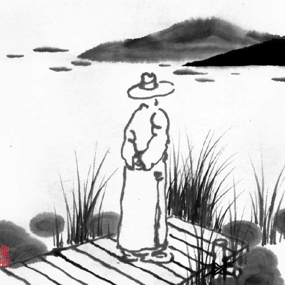 老树画画