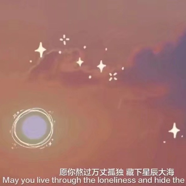 繁星坠入海里，细浪涌上银河