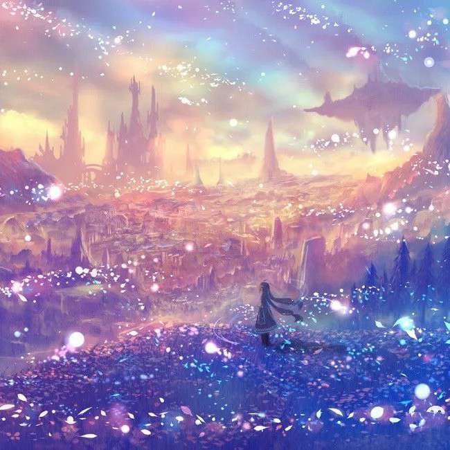 晴空万里，四季与你