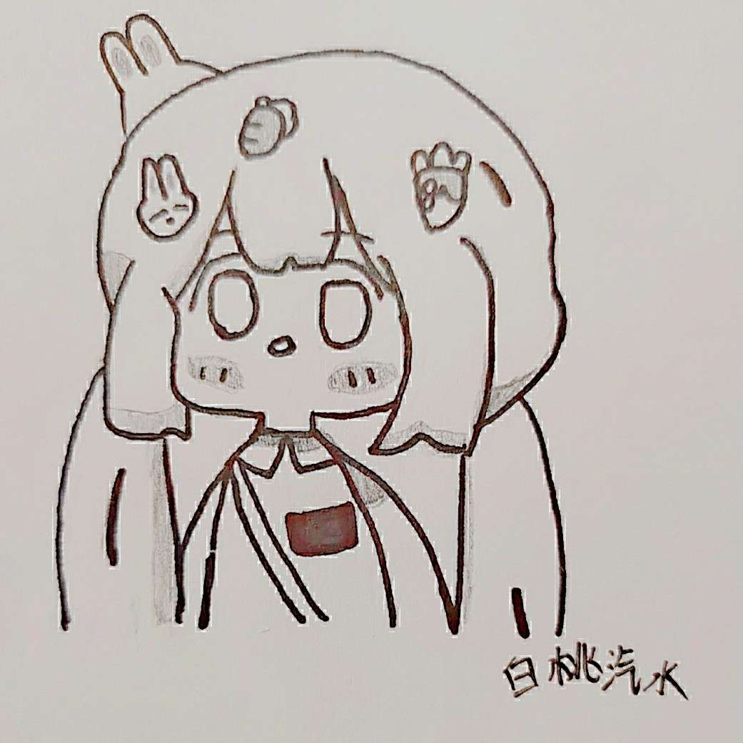 白桃汽水来咯！
