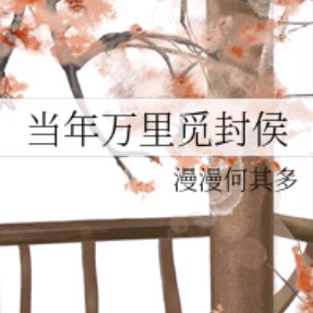当年万里觅封侯