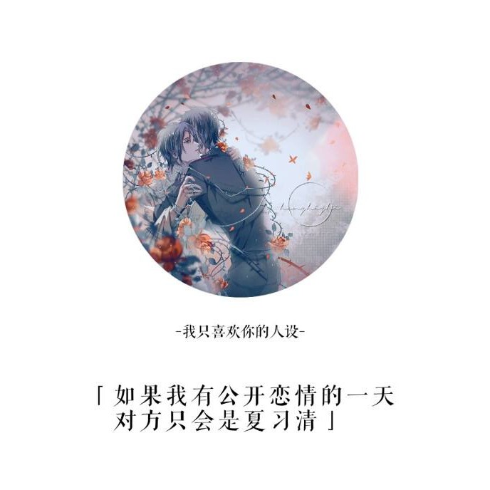 我只喜欢你的人设