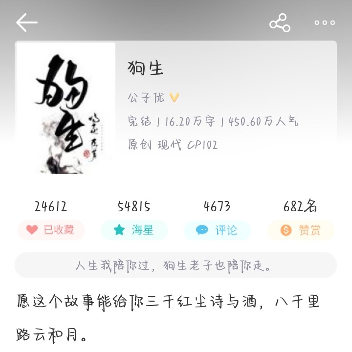 狗生