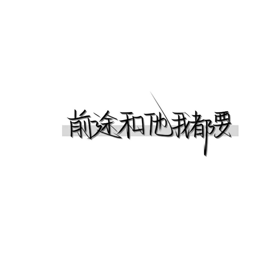 前途和他我都要