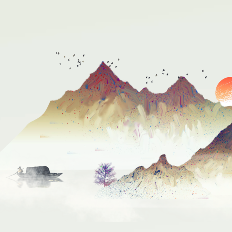翻山越岭才发现，_____。