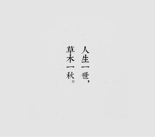 留下对你印象最深的一句话